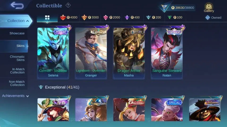 Mobile Legends: Bang Bang Accounts Global|Skin 201|Expert|KOF Karina,LuckyBox Karina, image 14