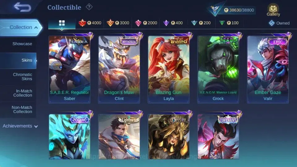 Mobile Legends: Bang Bang Accounts Global|Skin 201|Expert|KOF Karina,LuckyBox Karina, image 15
