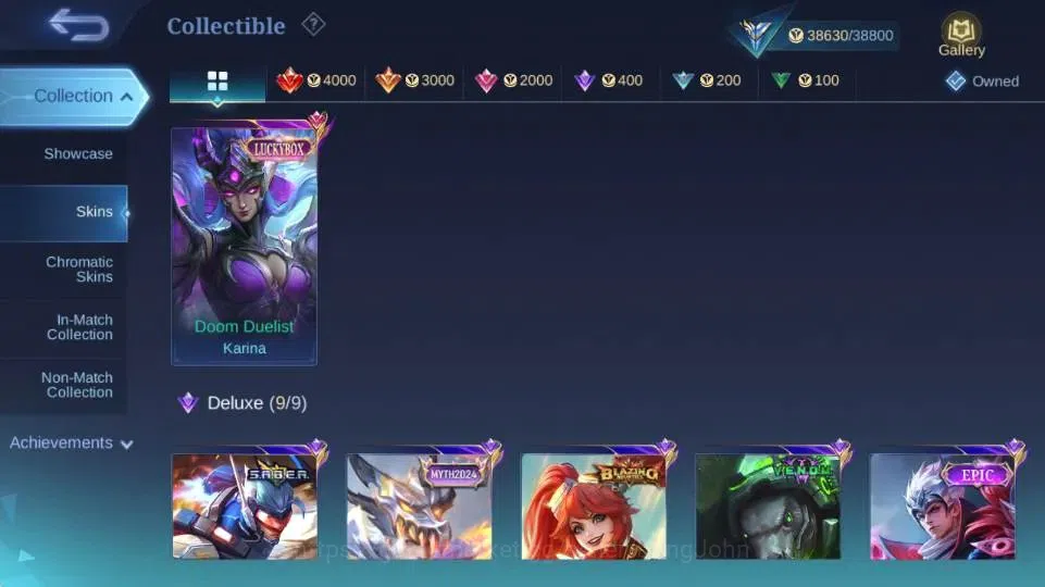 Mobile Legends: Bang Bang Accounts Global|Skin 201|Expert|KOF Karina,LuckyBox Karina, image 16