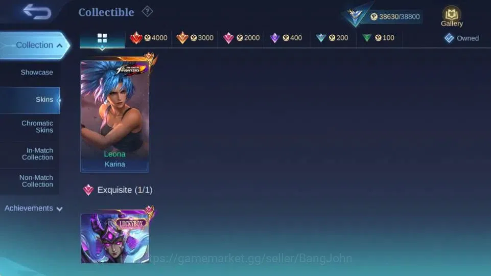 Mobile Legends: Bang Bang Accounts Global|Skin 201|Expert|KOF Karina,LuckyBox Karina, image 17