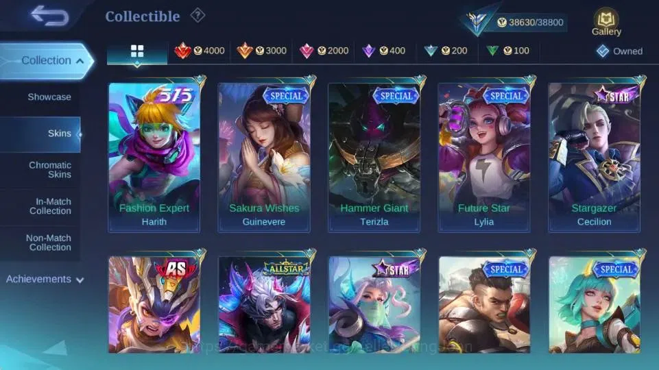 Mobile Legends: Bang Bang Accounts Global|Skin 201|Expert|KOF Karina,LuckyBox Karina, image 7