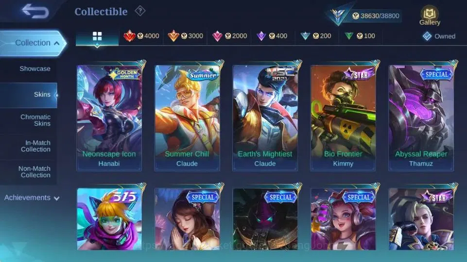 Mobile Legends: Bang Bang Accounts Global|Skin 201|Expert|KOF Karina,LuckyBox Karina, image 8