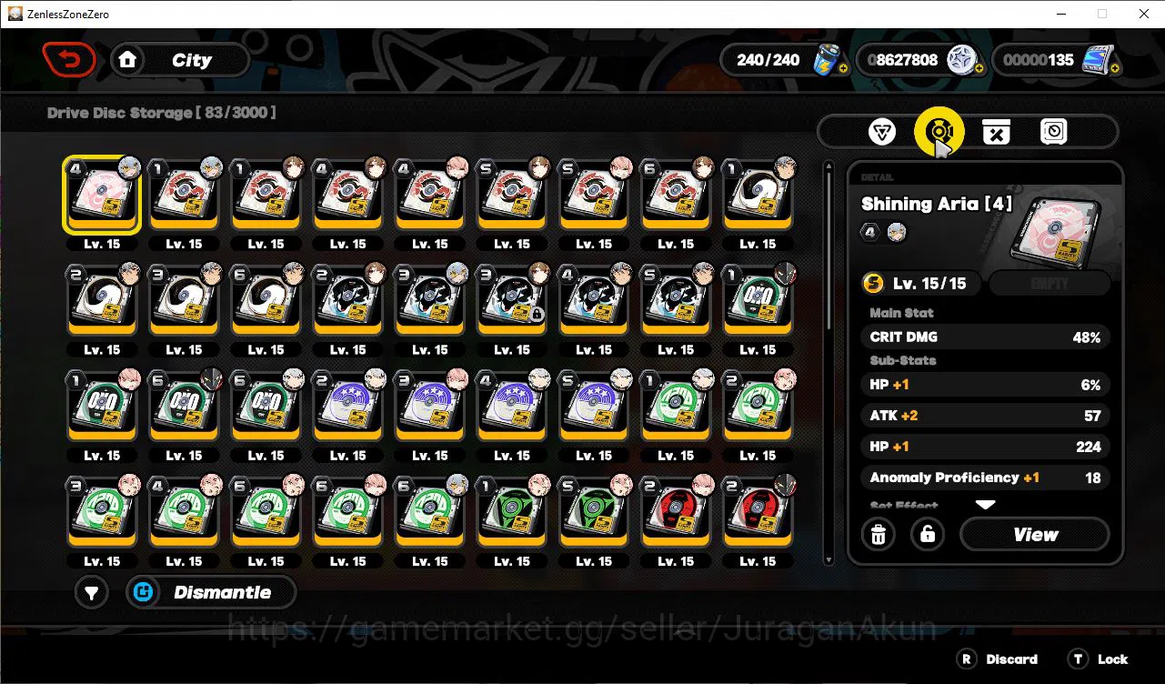 Zenless Zone Zero Accounts Mid-Game ASIA IK 55|S1 Ch1 Epilogue|2 Limited[Ye ShanguangM5+Sign,Zhao]+5 STD|1S BGBoo|MC 11