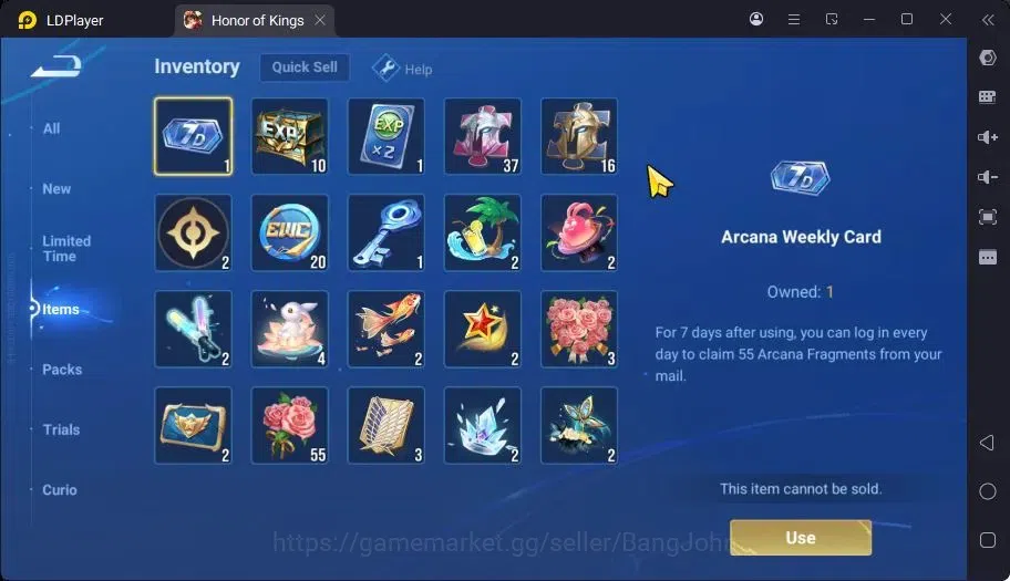Honor of Kings Accounts Global | 55H 30S | LEGEND Lady Sun,Angela & Many E image 11