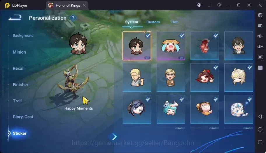 Honor of Kings Accounts Global | 55H 30S | LEGEND Lady Sun,Angela & Many E image 14