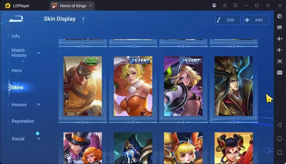 Honor of Kings Accounts Global | 55H 30S | LEGEND Lady Sun,Angela & Many E image 5