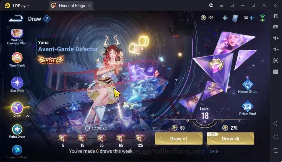 Honor of Kings Accounts Global | 55H 30S | LEGEND Lady Sun,Angela & Many E image 8