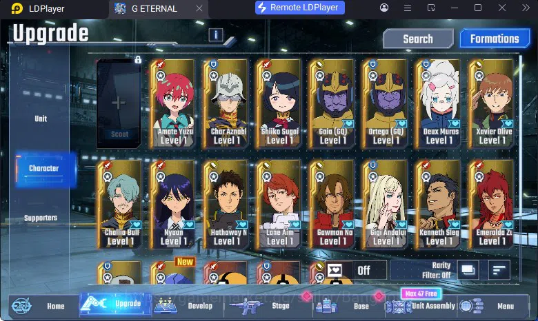 SD Gundam G Generation ETERNAL Accounts Global Rank 1 | FreshStory | 106+K Diamond, Select image 2