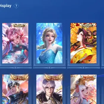 Honor of Kings Accounts Rare Skin Hero113 Skin311|Flawless Lady Zhen Frozen,Daji,Mai Shiranui|Ultraman|Mythic