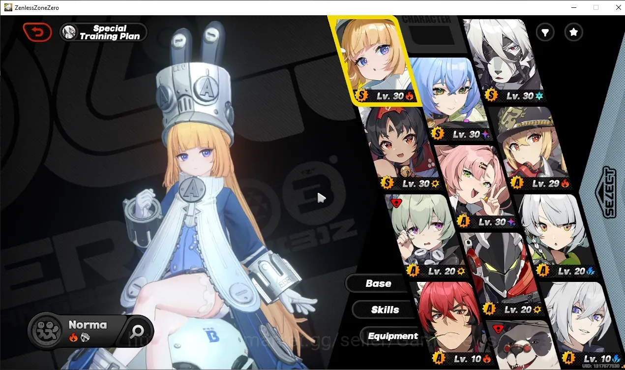 Zenless Zone Zero Accounts Starter ASIA|IK 32|S1 CH2|2 Limited| (Lucia)+Sign Norma +2 STD Char (Nekomata,Lycaon) |MC 1