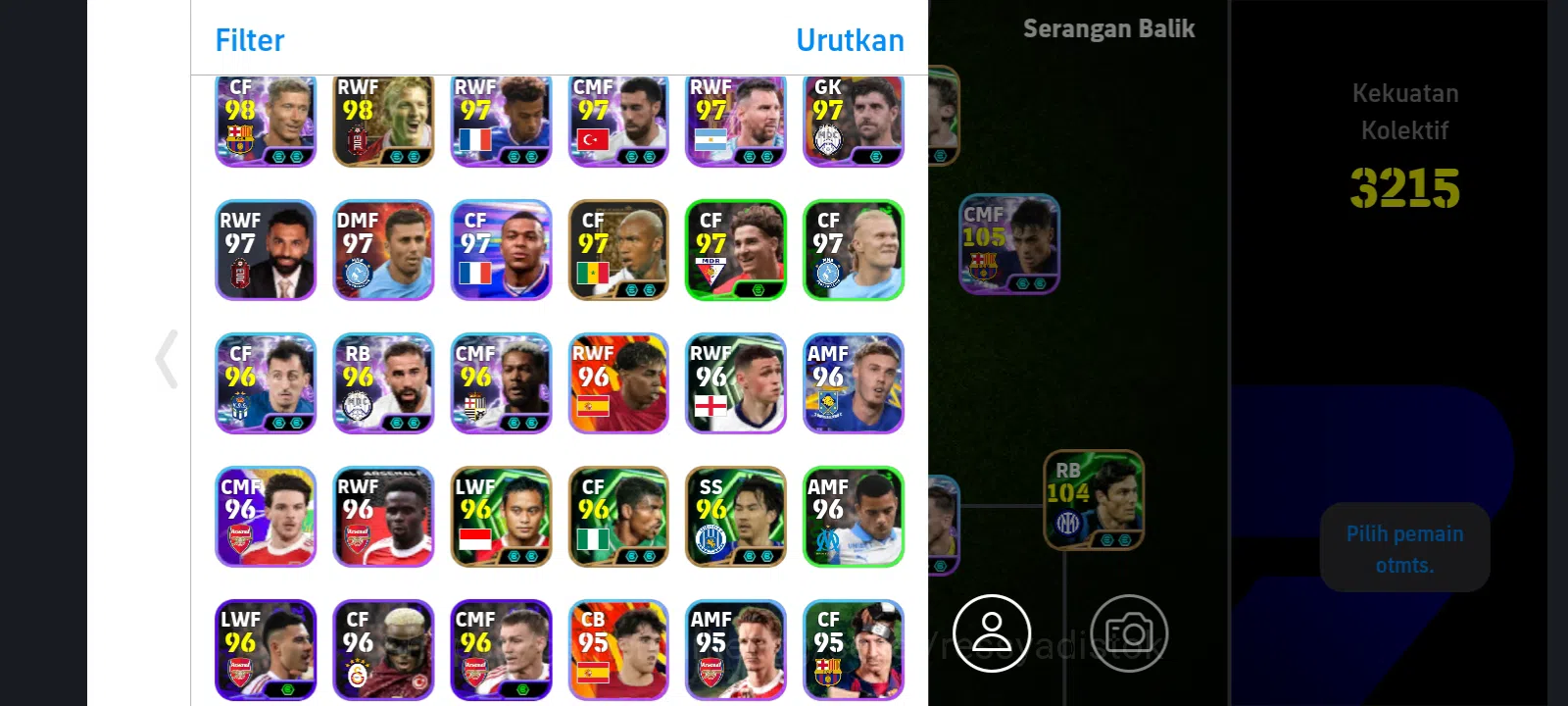 eFootball Accounts Legends & Iconic Players EFOOTBALL 2026 | LEGEND CARD Z IBRAHIMOVIC, M REUS, PEDRI, LAMINE YAMAL, ENZO 3