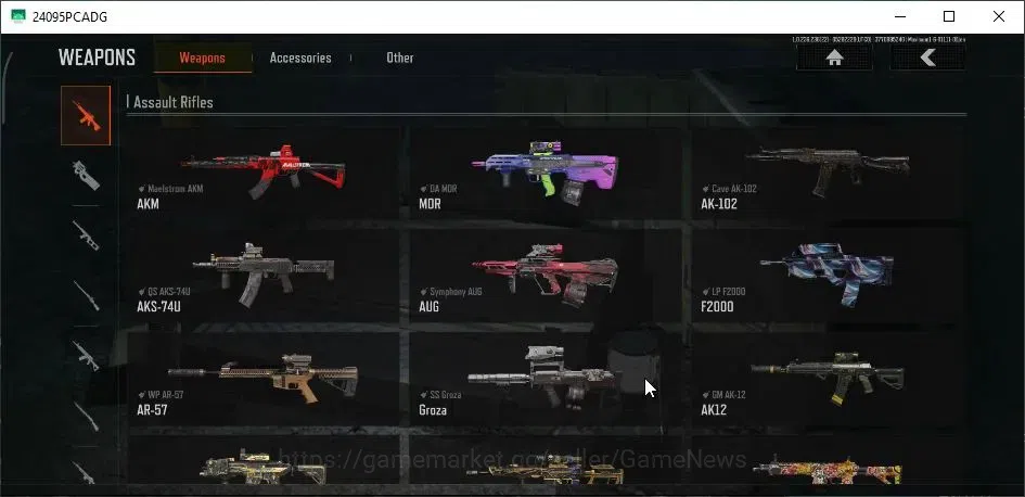 Arena Breakout Accounts Others MOBILE Lvl 30|SV 30M|CV 24M|6 Set|Symphony AUG,LR AR1 Decree|03 Heavy|AKM Maelstorm,Groza 7