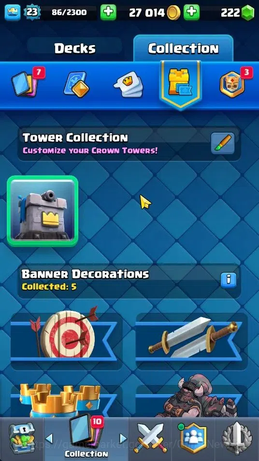Clash Royale Accounts Midgame Lv 23|Trophy 4234|KTL 9|Limited Skin|Card 73|1 Hero 1 EVO 4 Legend 18 Epic 24 Rare 27 13