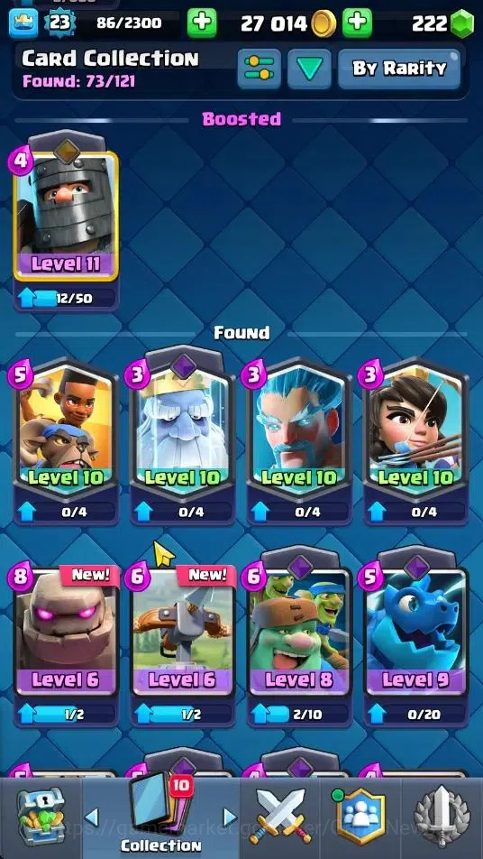Clash Royale Accounts Midgame Lv 23|Trophy 4234|KTL 9|Limited Skin|Card 73|1 Hero 1 EVO 4 Legend 18 Epic 24 Rare 27 5