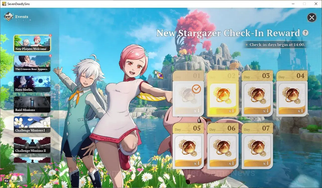 The Seven Deadly Sins: Origin Accounts EUROPE |Fresh Starter Lvl 2|2 SSR| Merlin, Guila + image 5