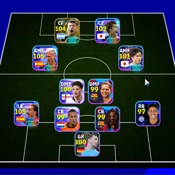 eFootball Accounts Meta Player Android|Power 3080|Epic Sergio Aguero|Show Time Cucurella,Dani Olmo,Ogawa Koki,Kubo,Marco