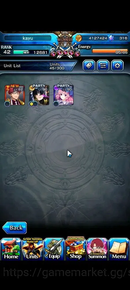 Grand Summoners Accounts Global|316 cc|Rank 42|3 Ascend 2 TW|Choi Jong-In+T image 4