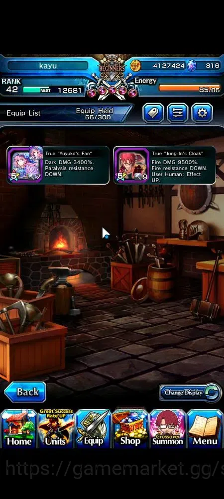 Grand Summoners Accounts Global|316 cc|Rank 42|3 Ascend 2 TW|Choi Jong-In+T image 5