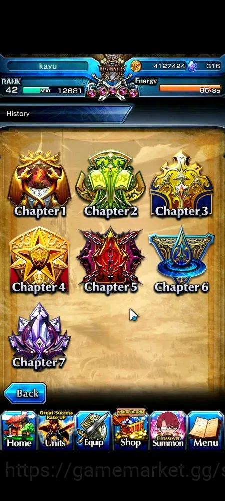 Grand Summoners Accounts Global|316 cc|Rank 42|3 Ascend 2 TW|Choi Jong-In+T image 8