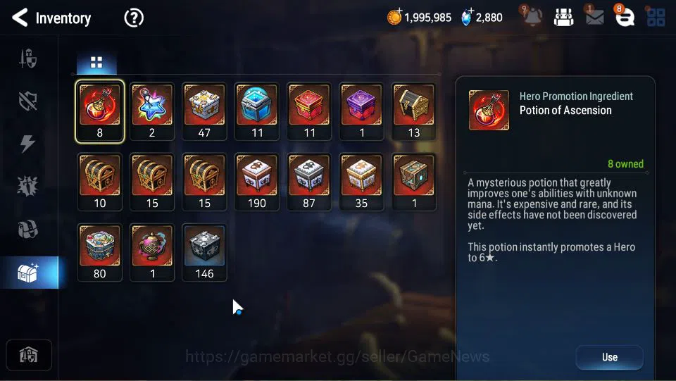 Epic Seven Accounts Limited Hero GLOBAL Unverif|New Era|11 ML(Salome,BArunka,LOTScales,NM Luna,Etc)+Rinak,TA Coli,Etc|PoH 8