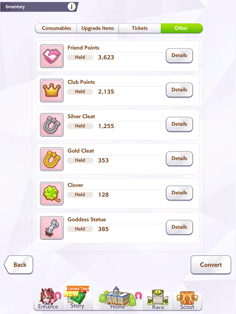Umamusume: Pretty Derby Accounts Global Endgame SS | Many Spark | Many B9 + B8 | 47 Uma | Never miss supoka event from unity 5