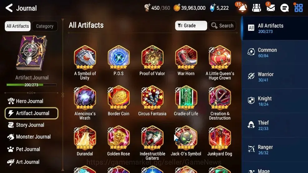 Epic Seven Accounts GLOBAL|25 ML(Ainz,Har setti,A Vildred,C Lilias,Bel image 17