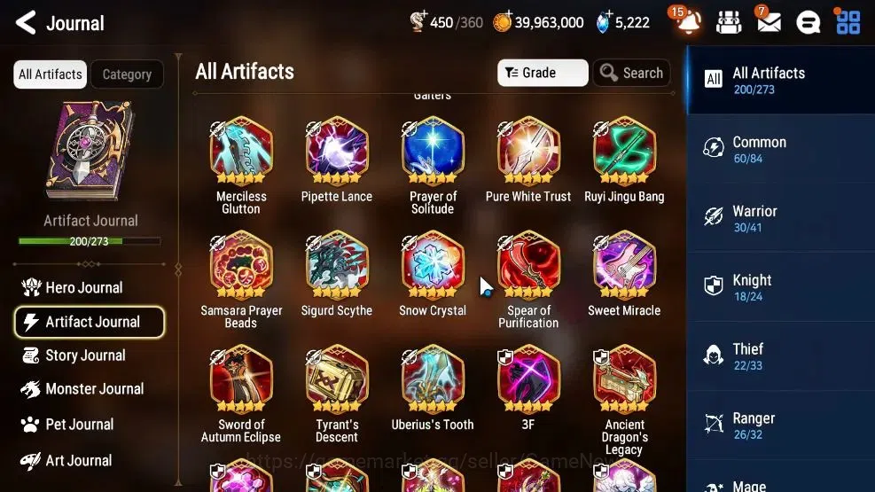 Epic Seven Accounts GLOBAL|25 ML(Ainz,Har setti,A Vildred,C Lilias,Bel image 18