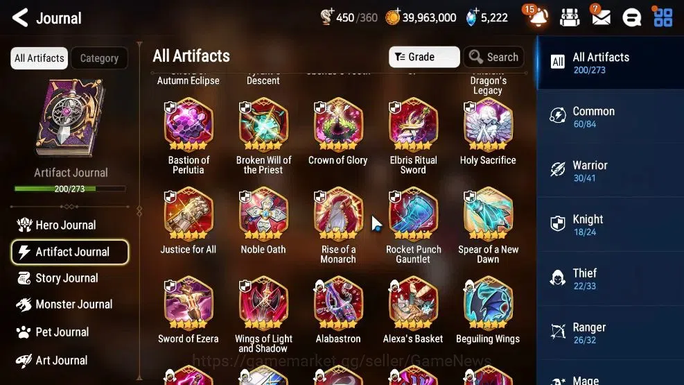 Epic Seven Accounts GLOBAL|25 ML(Ainz,Har setti,A Vildred,C Lilias,Bel image 19