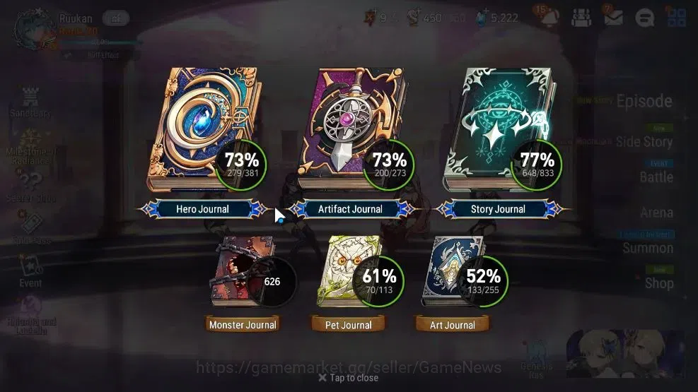 Epic Seven Accounts GLOBAL|25 ML(Ainz,Har setti,A Vildred,C Lilias,Bel image 4