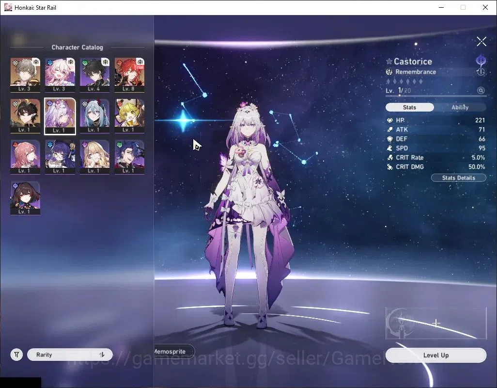 Honkai Star Rail Accounts Asia|TL 3| 2 Golden Comp | 2 Limited | Castorice,  image 4