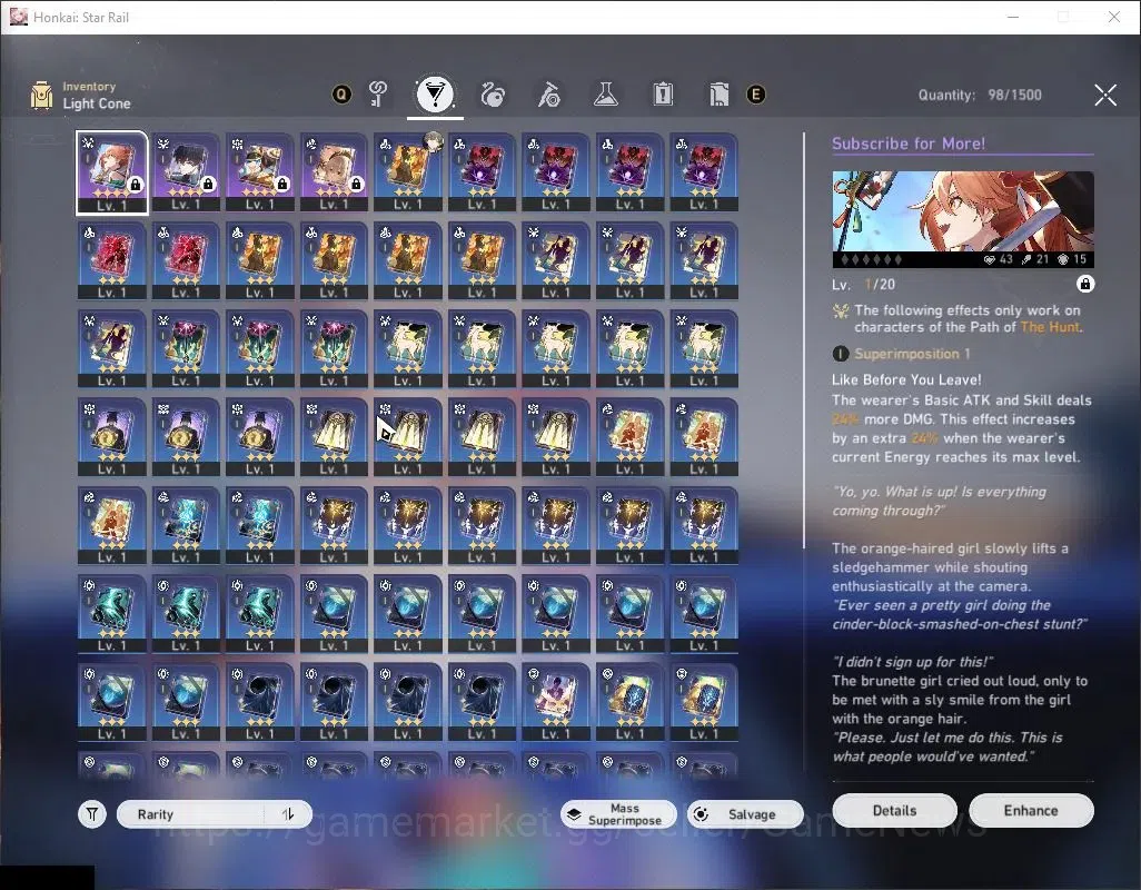 Honkai Star Rail Accounts Asia|TL 3| 2 Golden Comp | 2 Limited | Castorice,  image 5