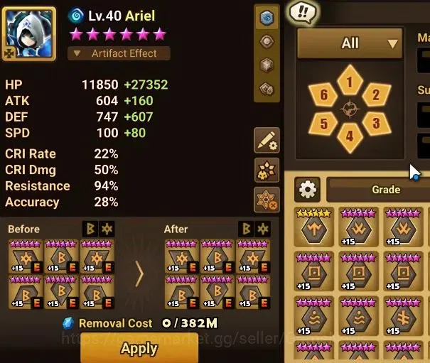 Summoners War: Sky Arena Accounts ASIA Lv100|1 LD[JAGER]|53 Total NB5[Gandalf,Legola image 12