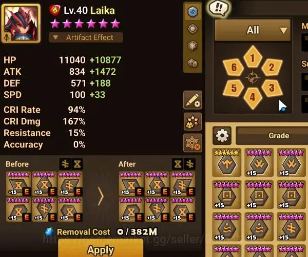 Summoners War: Sky Arena Accounts ASIA Lv100|1 LD[JAGER]|53 Total NB5[Gandalf,Legola image 15
