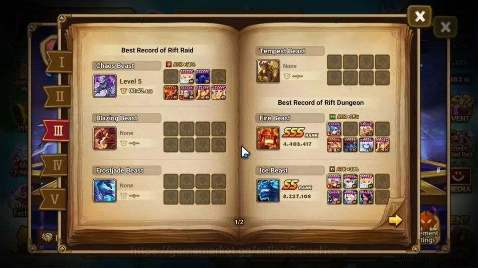 Summoners War: Sky Arena Accounts ASIA Lv100|1 LD[JAGER]|53 Total NB5[Gandalf,Legola image 7