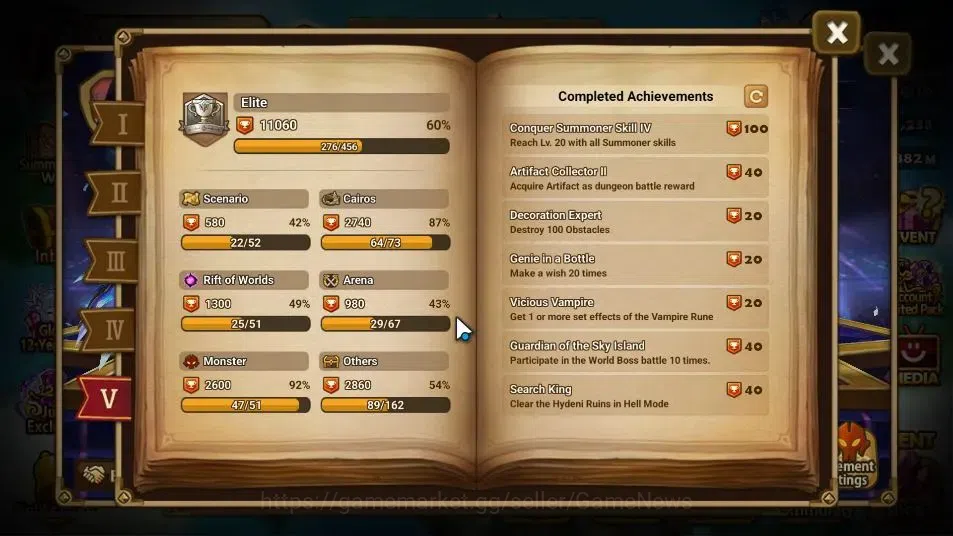 Summoners War: Sky Arena Accounts ASIA Lv100|1 LD[JAGER]|53 Total NB5[Gandalf,Legola image 9