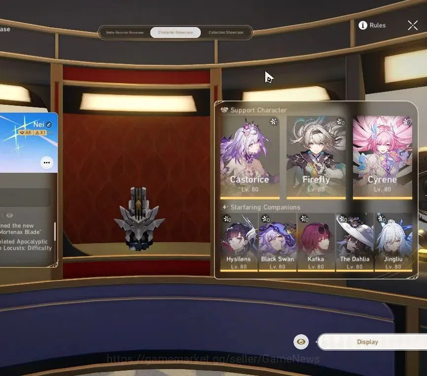 Honkai Star Rail Accounts Asia|Free HI3|TL 70|20 Limited [Castorice,Firefly, image 2