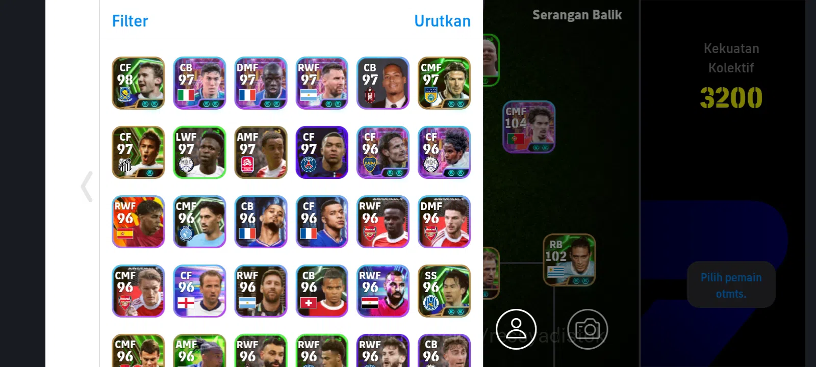 eFootball Accounts Legends & Iconic Players EFOOTBALL 2026 | DRAGAN SLAHKOVIC, VITINHA, MARTIN ODEGARD, CANAVARO, 6 MANAGER 2