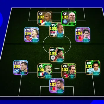 eFootball Accounts Legends & Iconic Players EFOOTBALL 2026 | DRAGAN SLAHKOVIC, VITINHA, MARTIN ODEGARD, CANAVARO, 6 MANAGER