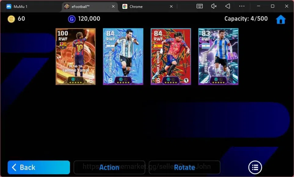 eFootball Accounts Mobile|PW 2607| Starter |Bigtime Yamal|Showtime Me image 3