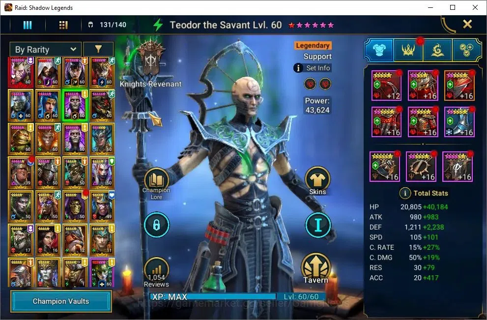 Raid: Shadow Legends Accounts Lv55 1,1M Power|1 Mythic(SS Galathir)+26Legend(Ezi image 10