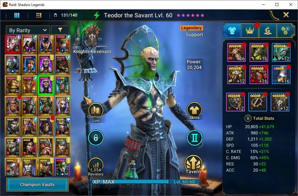 Raid: Shadow Legends Accounts Lv55 1,1M Power|1 Mythic(SS Galathir)+26Legend(Ezi image 11