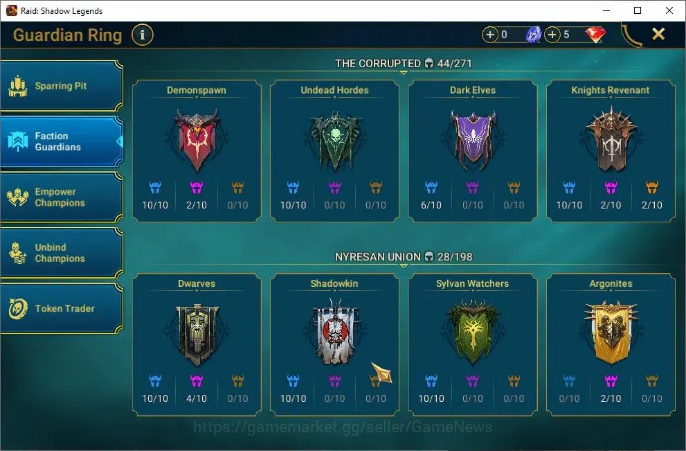 Raid: Shadow Legends Accounts Lv55 1,1M Power|1 Mythic(SS Galathir)+26Legend(Ezi image 16