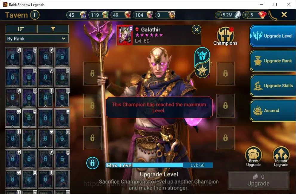 Raid: Shadow Legends Accounts Lv55 1,1M Power|1 Mythic(SS Galathir)+26Legend(Ezi image 19