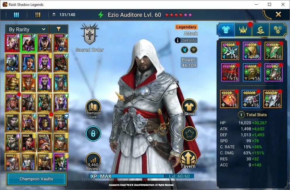 Raid: Shadow Legends Accounts Lv55 1,1M Power|1 Mythic(SS Galathir)+26Legend(Ezi image 4