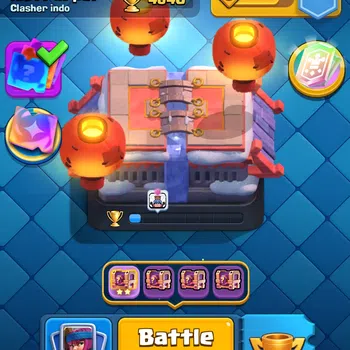 Clash Royale Others Trophy 4640 | Card 87 | Evo Archer | Hero Bowler,  image 1