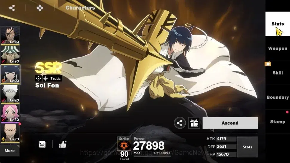 BLEACH: Soul Resonance Accounts NuverseSEA|LV 65|10 SSR[KenpacB2,UrahB2,SoiFonB1,I image 10