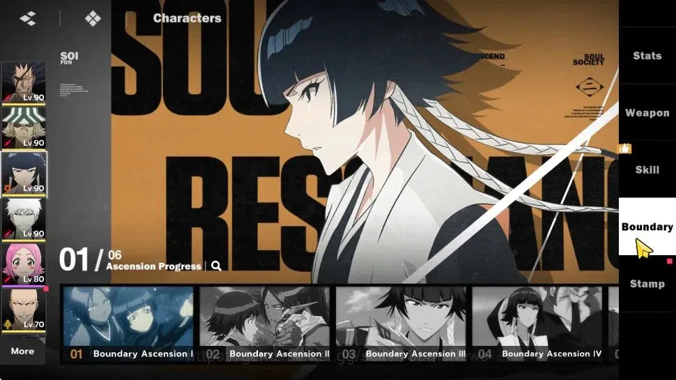 BLEACH: Soul Resonance Accounts NuverseSEA|LV 65|10 SSR[KenpacB2,UrahB2,SoiFonB1,I image 12