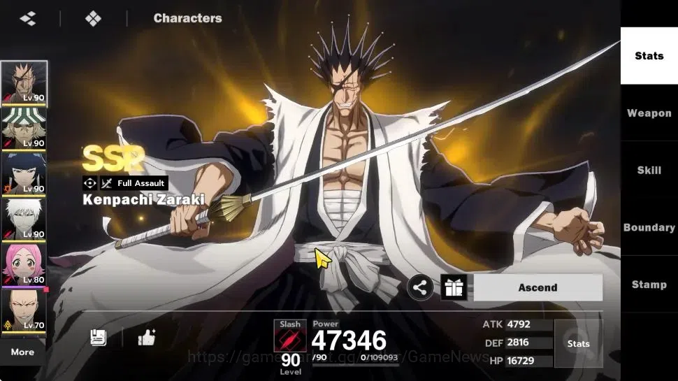 BLEACH: Soul Resonance Accounts NuverseSEA|LV 65|10 SSR[KenpacB2,UrahB2,SoiFonB1,I image 3