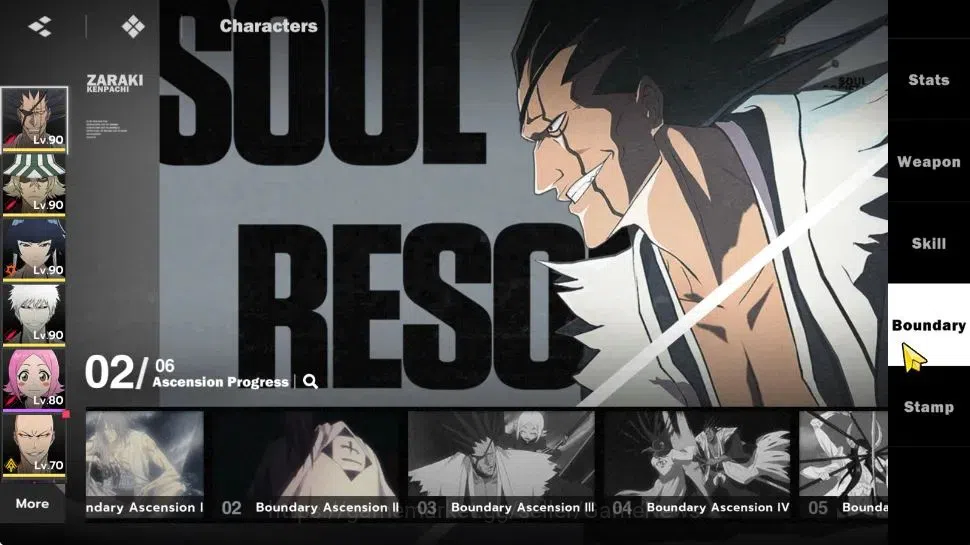 BLEACH: Soul Resonance Accounts NuverseSEA|LV 65|10 SSR[KenpacB2,UrahB2,SoiFonB1,I image 5