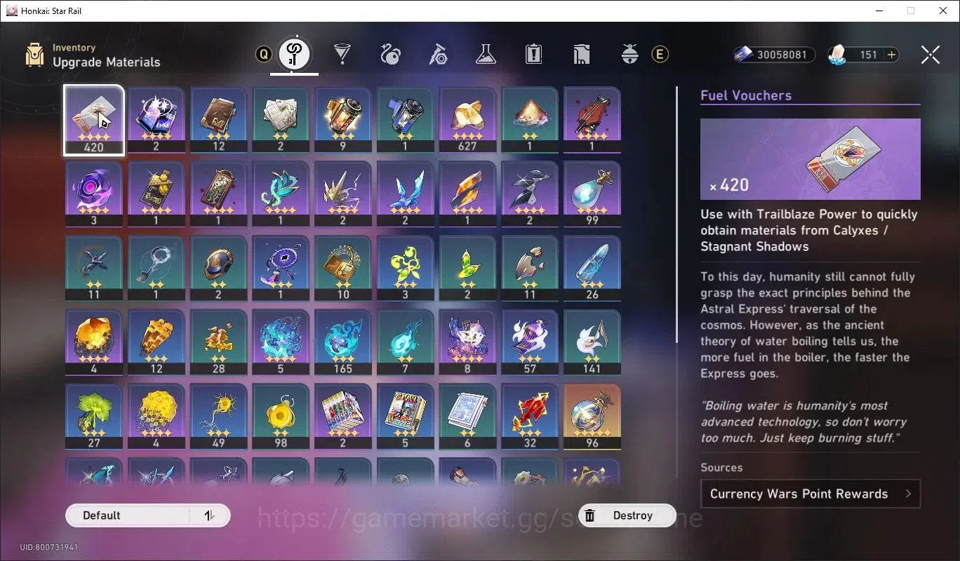 Honkai Star Rail Accounts ASIA|TL 70 End-Game|Cyrene E0S1 + Archer Collab + image 11